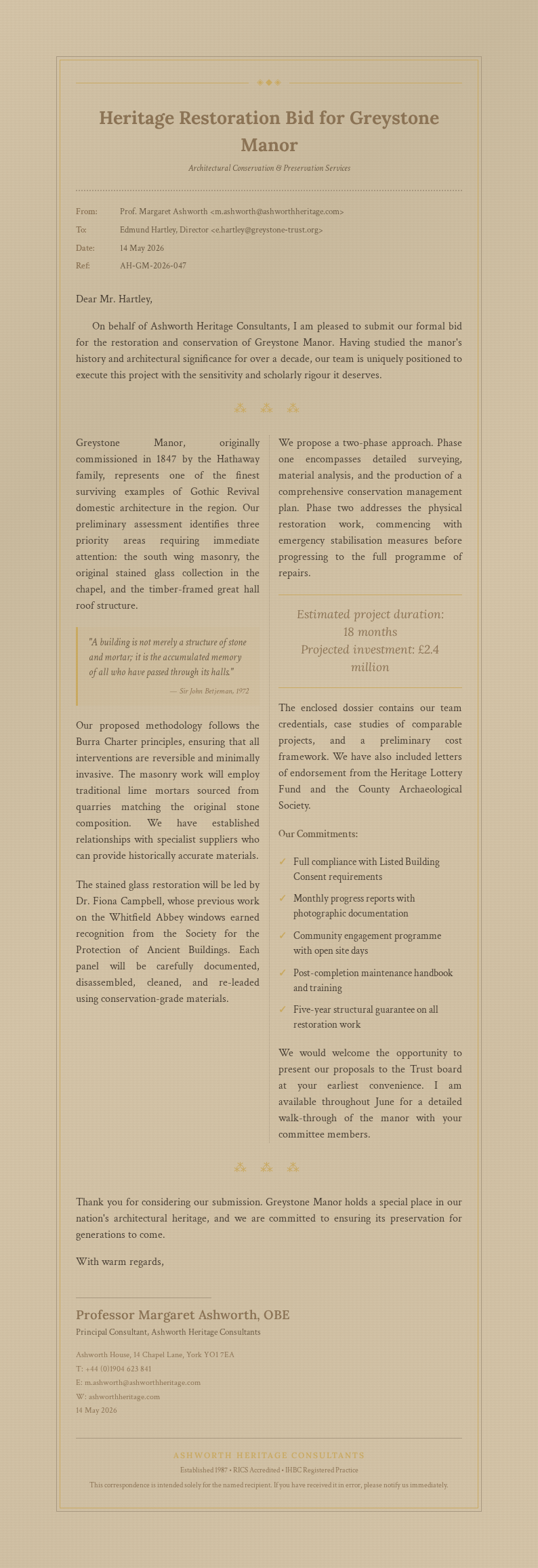 Paper texture email